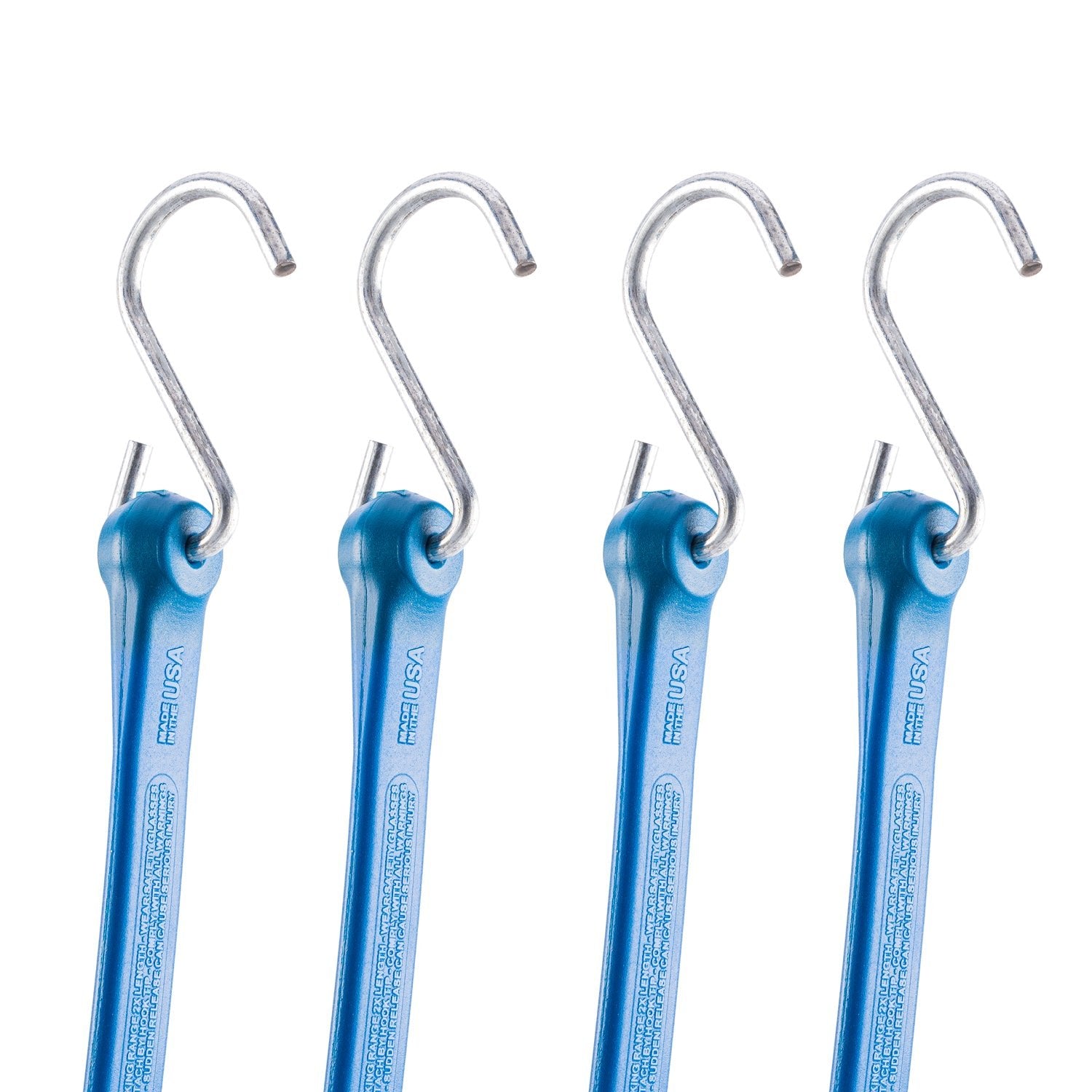 STAINLESS STEEL BUNGEE/SHOCK MARINE GRADE HEAVY DUTY SPRING HOOK - 4 SIZES  TO CHOOSE FROM MADE (IN THE USA)