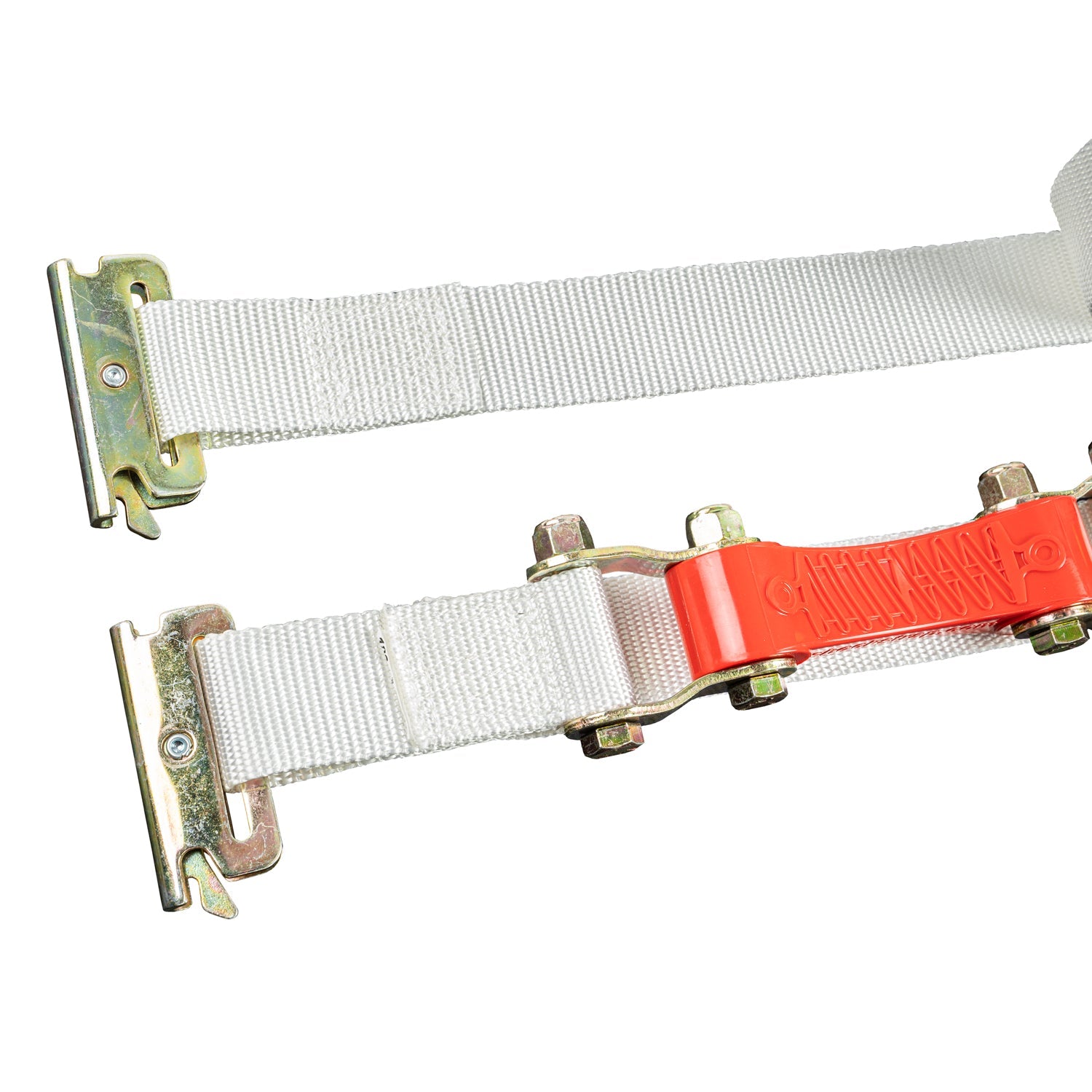 7ft x 1.5in ShockStrap Ratchet Strap with Clip Hook, Premium Polyester  Webbing, 3k Break Strength, 1k Working Load Limit
